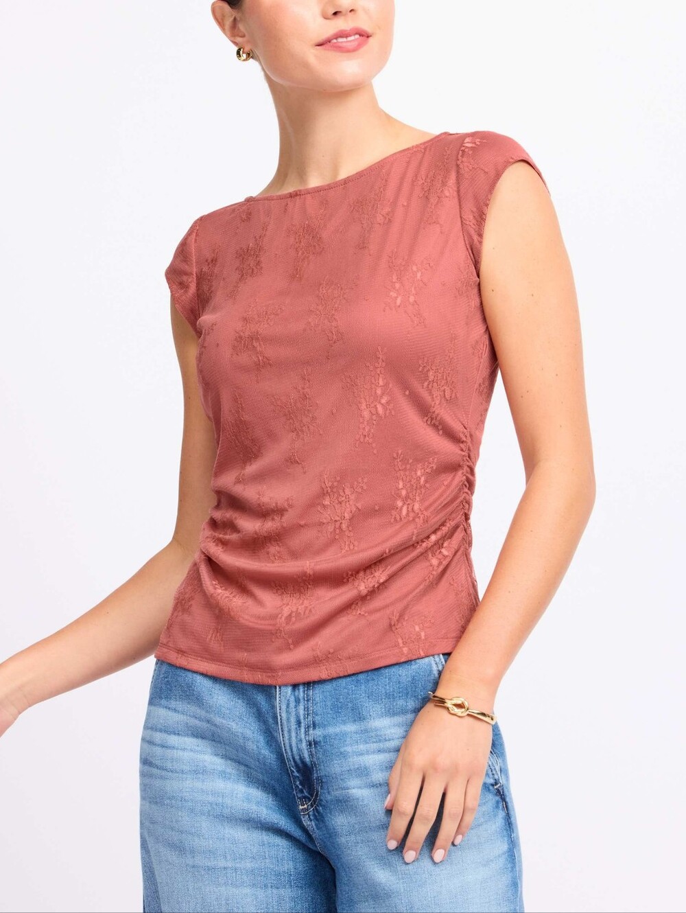 Les SereinRilley Stretch Lace Tee